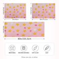 thumbnail image 2 of Yayeee Pillowcase Queen Size Set of 2 Satin Wrinkle Resistant Pillow Case, Gradient Pink Stars, 2 of 7