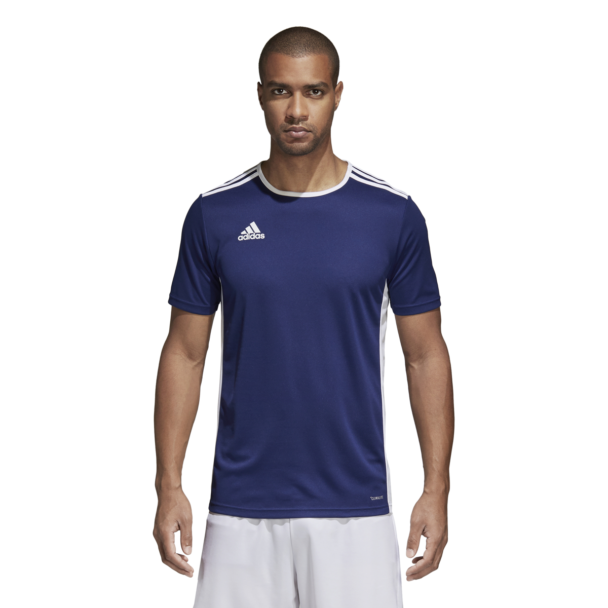 Adidas DARK BLUE/WHITE Men's Entrada ClimaLite Soccer Shirt, US Small - image 3 of 6