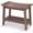 Espresso, variant on Shower Bench for Inside Shower, Teak Brown HDPE Shower Stool Waterproof, Spa Bathroom Seat Chair with Handle, Storage Shelf & Adjustable Feet - Indoor/Outdoor, Weather Resistant