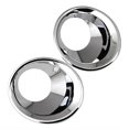 thumbnail image 3 of Car Styling Front Fog Light Frame Lamp Ring Cover Trim for BMW X1 E84 2009 2010 2011 2012, 3 of 5