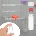 thumbnail image 4 of Uxcell Clear Glass Sample Vials, Liquid Bottles 20pack Red 15ml, 4 of 7