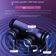 thumbnail image 3 of Altavoz inalámbrico Bluetooth Fanatic S51, subwoofer de tela TWS para exteriores, tarjeta portátil pequeña, 3 of 6