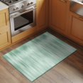 thumbnail image 2 of Green Entryway Rug 2'x3'&nbsp; Non Slip Front Door Mats, Modern Abstract Art Ombre Striped Entrance Rugs Indoor Outdoor Carpet, Washable Floor Mats Small Area Rug for Bedroom Kitchen, 2 of 8