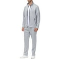 thumbnail image 5 of MoFiz Men's Long Sleeve Tracksuits Set Zipper Running Sports Set 2 Pieces with Pockets, 5 of 8