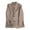 Khaki, variant on Pejock Womens Casual Long Sleeve Lapel Button Slim Work Office Blazer Jacket