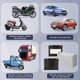 thumbnail image 3 of Analizador de 12V/24 V Probador de Batería de AutomÓVIL LCD Analizador Analizador digital de Targificación de Targificación de AutomÓVIL para la Motocicleta del Camión del, 3 of 7