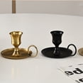 thumbnail image 5 of Halloween Candle Holders with Handles,Black Taper Candlestick Holder for Dining Table, Fireplace Mantel, Christmas and Home Decor, 5 of 7