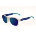 thumbnail image 1 of Ryders Eyewear Bourbon - Polarized Sunglasses - Clear Xtal-Blue Frame/Rose Lens Blue MR - R08804C, 1 of 1