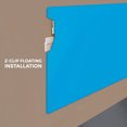thumbnail image 2 of Floating Blue Magnetic Glass Board 48" X 60" Inches Eased Corners, 2 of 4