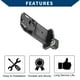 thumbnail image 4 of Sensor de Flujo de Aire Masivo Unique Bargains No.J1BA12B579AA/AFH70M130/2250119 para Ford Ranger 2016-2020 Plástico Metal 1 Pcs, 4 of 6