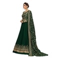 thumbnail image 5 of Trendmalls Women's Georgette Fabric Embroidery with Stone Work Ready To Wear Anarkali Suit Set, 5 of 8