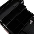 thumbnail image 5 of Makeup Train Case, Aluminum Alloy Jewelry Box Organizer Pink, 5 of 8