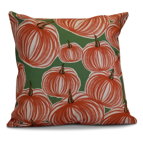 E by Design Flipping For Fall Pumpkins-A-Plenty Outdoor Pillow