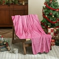 thumbnail image 5 of Taotanxi Fleece Blanket Pink#1073 Throw Blankets for Couch & Bed, Luxury Plush Cozy Fuzzy Blanket 40x60 inches, Super Soft Warm Lightweight Throw Blanket for Travel Camping, 5 of 6