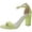 Lime, variant on Madden Girl Womens Beella Block Heel Chunky Dress Sandals