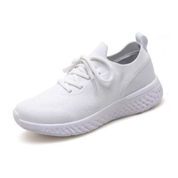 Bolsa Zapatillas de deporte para mujer Zapatillas deportivas transpirables Zapatillas deportivas para correr (Blanco 40) Tmvgtek Para estrenar