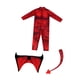 thumbnail image 2 of Disfraz de Halloween: Mono cómodo para cosplay, ideal para eventos de carnaval o como regalo. Rojo, 2 of 9