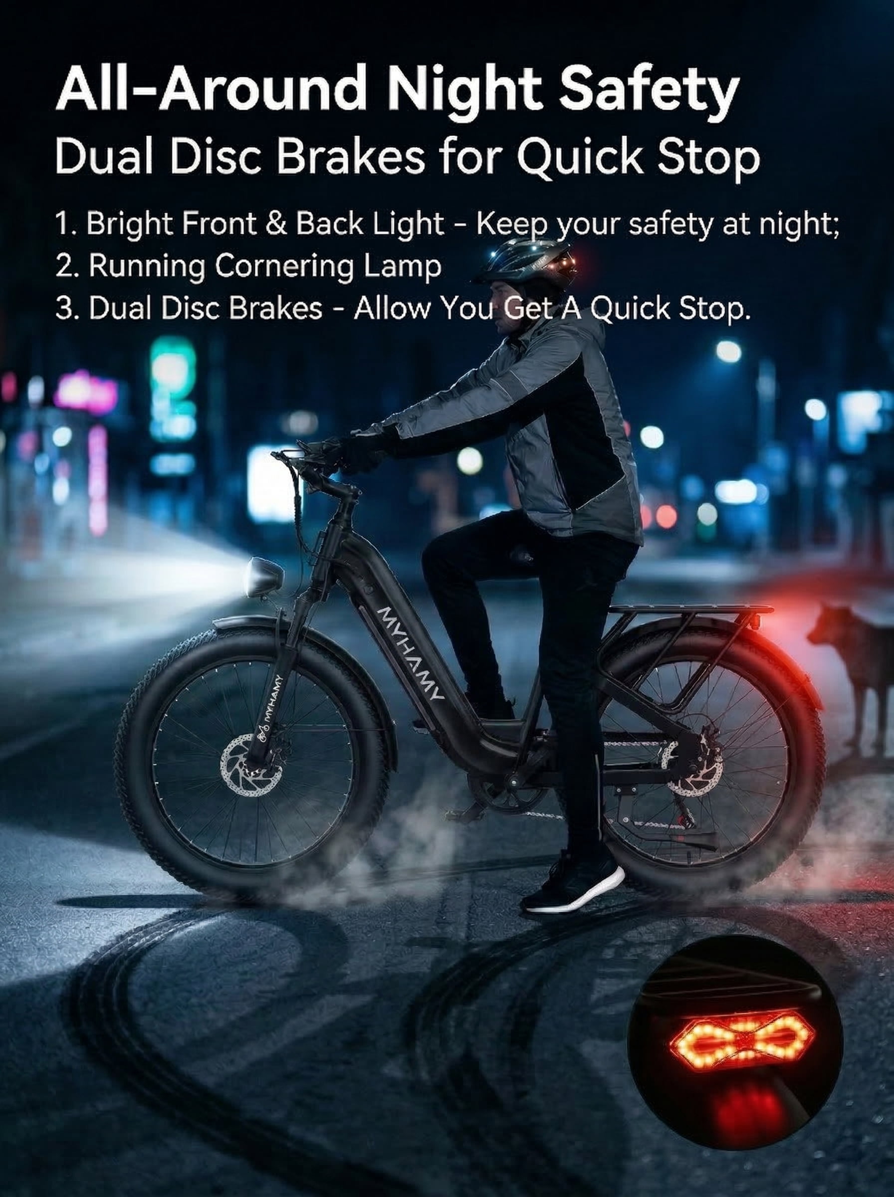 2000W Peak Power Electric Fat Tire Bike for Adults - 28MPH, 48V 18Ah (35-85 Miles), 26"x4" All-Terrain Ebike Electirc Bicycle with Full Suspension & 11" Comfort Seat - Conquer Snow, Sand & Trails