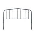 thumbnail image 2 of Modway Lennon Modern Farmhouse Metal Adjustable Headboard, Full Sized, Gray, 2 of 7