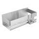 thumbnail image 1 of Estante de ducha de acero inoxidable yuxing SIN taladrar Plata 22 x 9 x 7,5 cm, 1 of 5