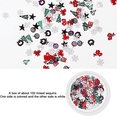 thumbnail image 4 of Brillos para decoración de uñas navideñas, decoración de uñas con brillos navideños, manicura, 4 of 6
