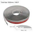 thumbnail image 2 of Unique Bargains Floor Transition Strip 16.4Ft 5 Meter Self Adhesive for Height 5mm Gray, 2 of 6