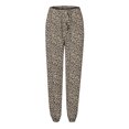 thumbnail image 4 of CEHVOM Women's Small Leopard Print Legged Elastic Rope Jogging Light Trousers, 4 of 8