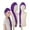 purple, variant on Suitable for stage performances, anime style Girls Wig with Bangs and Double Buns braid wig Natural-Looking for Kids & Teens