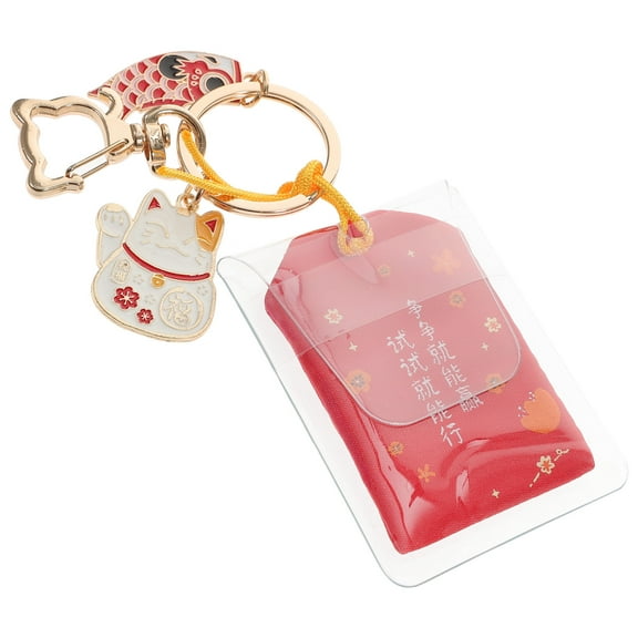 Hanging Key Ring Multi-function Keychain Omamori Keychain Decor Key Ornament
