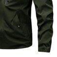 thumbnail image 2 of Mineart Men's Hooded Waterproof Softshell Jacket Zip Up Long Sleeve Windproof Coat, 2 of 4