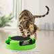 thumbnail image 2 of Juguetes interactivos para gatos con ratón corredor y rascador, Atrapa al ratón, Rascador de hierba gatera, Verde$ Juguete interactivo para gatos, Atrapa al ratón, Rascador de hierba, 2 of 5