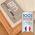 thumbnail image 5 of Poyet Motte Aubisque Heavyweight 100% Wool All Natural Blanket, Twin Size, Doe/Natural, 5 of 9