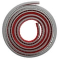 thumbnail image 1 of Moldura de molduras redondas flexibles moldura de borde de PVC auto adhesivo para esquinas de piso bañera moldura flexible 3 metros, 1 of 3