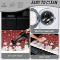 thumbnail image 5 of Jeiento Snowman Snowflake Car Trunk Mat Size 29" x 39" All Weather Rear Cargo Liner Winter Holiday Trunk Protector Pet Seat Cover Alternative, 5 of 7