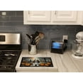 thumbnail image 2 of Cavalier Spaniel Spooky Halloween Glass Cutting Board Large 12 in x 15 in, 2 of 5