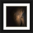 thumbnail image 1 of Wolbers, Louise 20x20 Black Ornate Wood Framed with Double Matting Museum Art Print Titled - Gentle Giant, 1 of 4