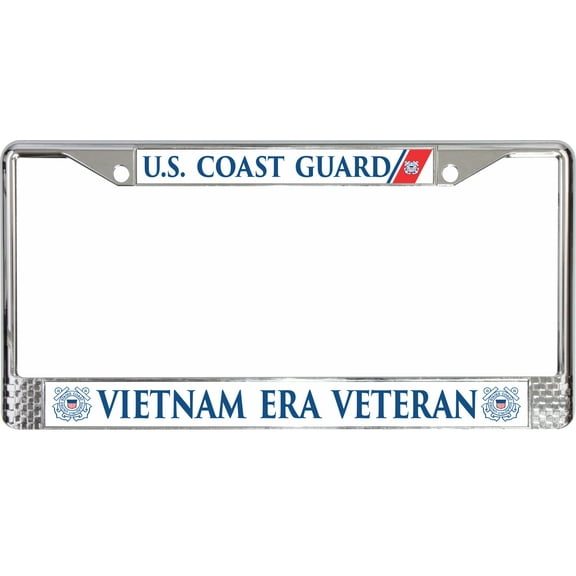 U.S. Coast Guard Vietnam Era Veteran License Plate Frame
