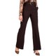 thumbnail image 1 of I.N.C Womens Belted Wide Leg Casual Pants, brnoverflw, 4, 1 of 1
