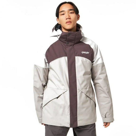 Oakley TNP ROTATION RC INSULATED SNOW JACKET GREY BLOCK - M