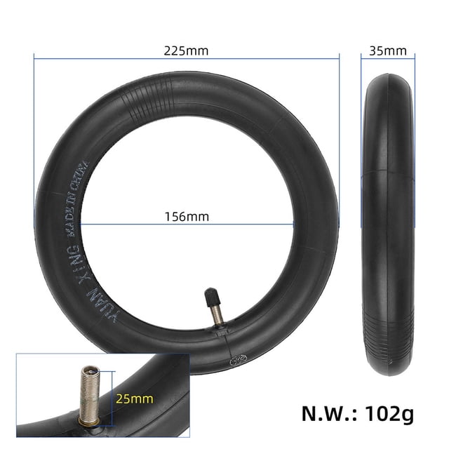 10 Inch 10X2.125 Inner Tube & Tyre for Segway F20/F25/F30/F40 Electric Scooter Inner Tube