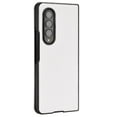 thumbnail image 3 of Case for Samsung Galaxy Z Fold 3, Carbon Fiber Leather Soft TPU Shockproof Drop Resistant Anti-Scratches Slim Folding Cover for Samsung Galaxy Z Fold 3,White, 3 of 6
