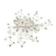 thumbnail image 2 of Pinzas para el cabello para mujeres, pinzas para peinar, pinzas para el cabello para niñas, accesorios para el cabello de aleación de cristal para bodas, peines, pasadores de perla, espirales, plancha, 2 of 5