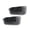 Gray, variant on 2Pcs Soft Bristle Car Wash Brush Head with Water Flows Hole and Threaded Socket Window Washing Clean Brush Enduring