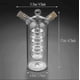 thumbnail image 3 of Olive Oil And Vinegar Dispenser Cruet Bottles, 2 In 1 Transparent Glass Oil Bottle, Dual Glass Oil Dispenser Bottles For Kitchen Cooking Container, 3 of 5