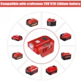 thumbnail image 3 of Portable Power Inverter for Craftsman 20V Battery 150W DC 20V to AC 120V 220V, 3 of 7