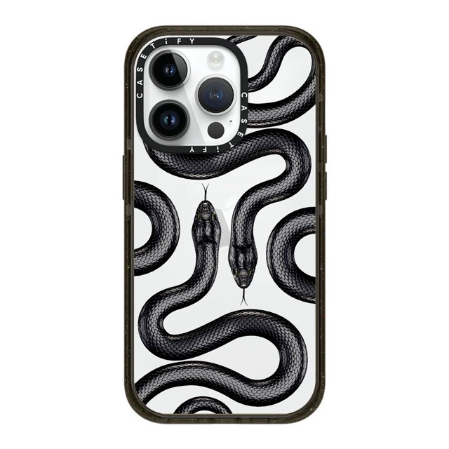 CaseTifg Marca Black Snake King Tetera Gato Con Caja De Paquete Funda Para Teléfono Mate Para iPhone 11 12 13 14 Pro Max Carcasa Dura Silicona Acrílica TPU A Prueba De Golpes Proteger Cubierta