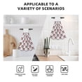 thumbnail image 4 of Disketp Gnomes and Hearts Hanging Kitchen Towel Tie Towels Tea Bar Dish Cloths Dry Towel for Laundry Room Decor (18*14in), 4 of 7