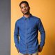 thumbnail image 3 of Awdis - Camisa So Denim Jack de Vaquera para Hombre (Azul Oscuro), 3 of 3