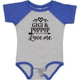 thumbnail image 3 of Inktastic Gigi and Poppop Love Me Girls Baby Bodysuit, 3 of 5