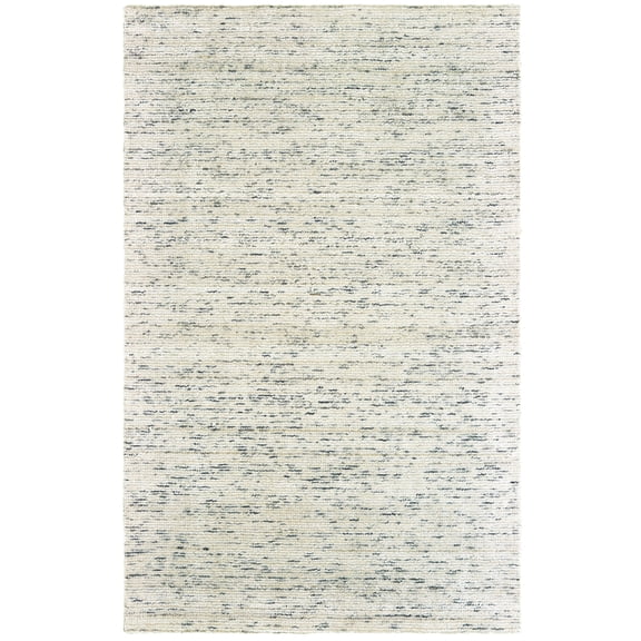 Oriental weavers Lucent Area Rug 45902 Ivory Banded Rows 6' x 9' Rectangle